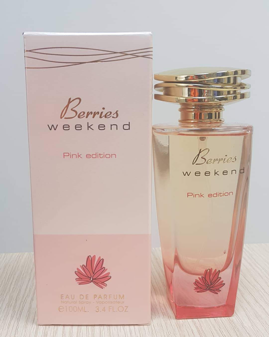 Fragrance World Berries Weekend Pink Edition Eau De Parfum Spray – 100ml