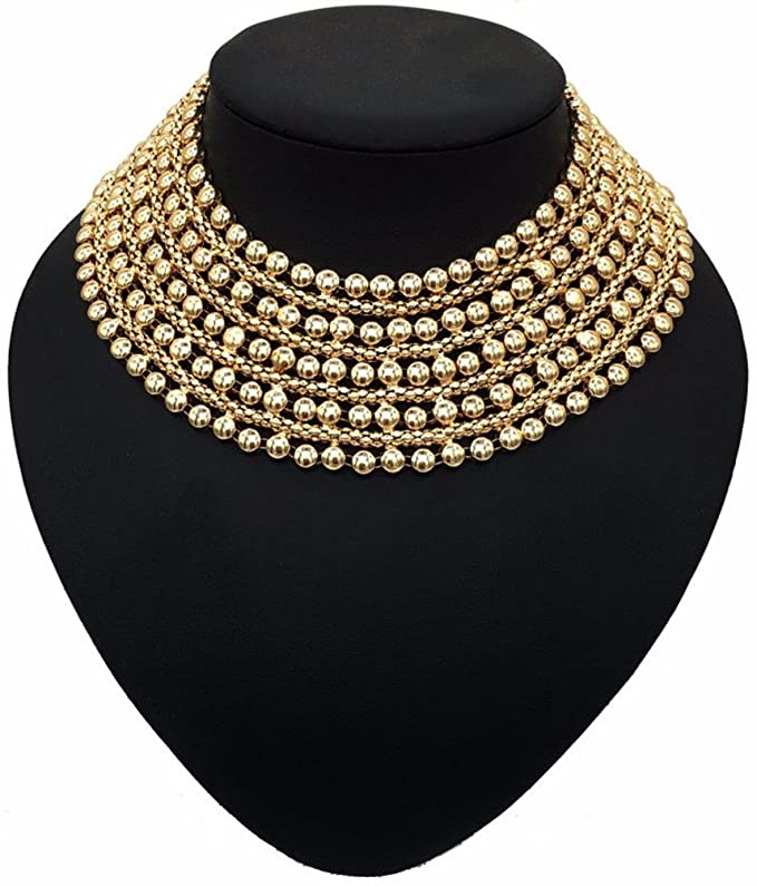 Manilai Gold choker Necklace
