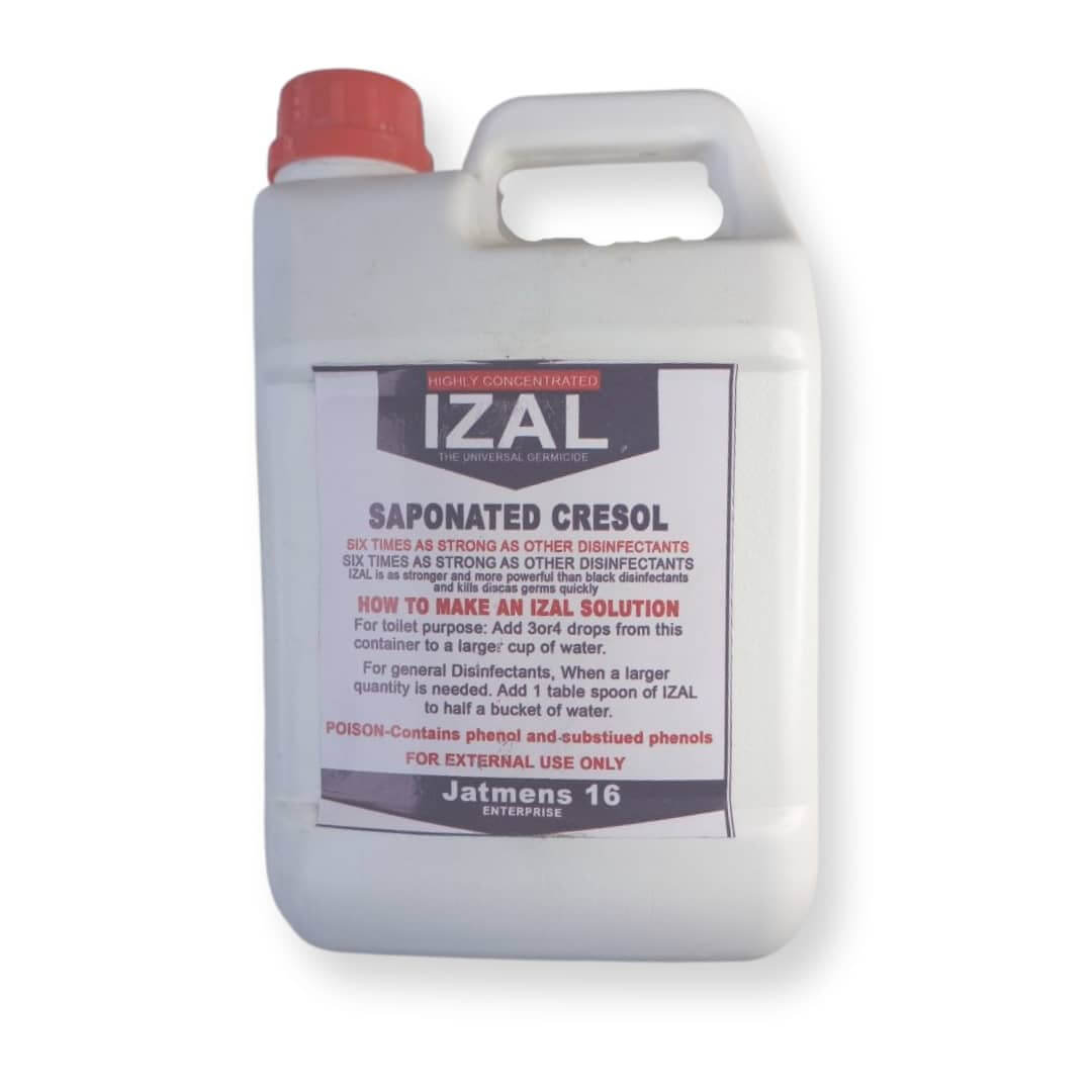 IZAL Saponated Cresol 4 Liters