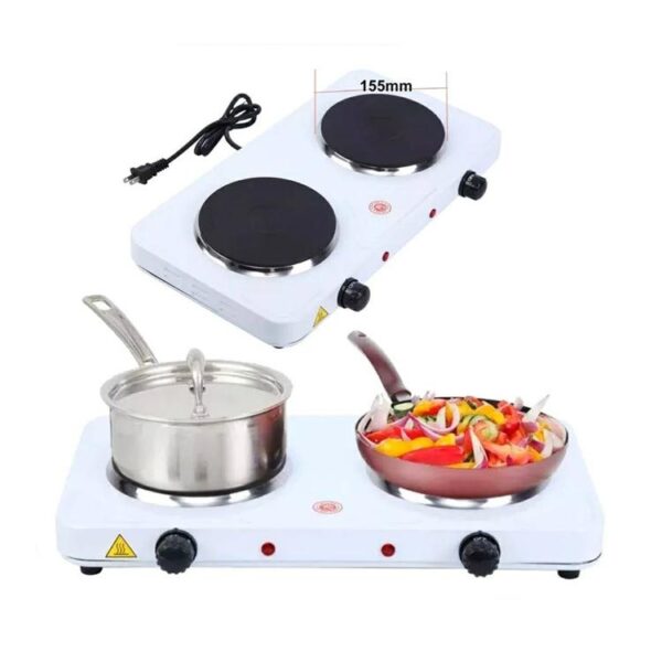 Electric Heating Stove with Dual Burners Kitchen Appliance Electric Stove Electric Coil Hot Plate Stove For Cooking ElectricTable